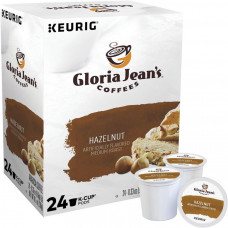 Gloria Jean's® Single-Serve Coffee K-Cup®, Hazelnut, Carton Of 24