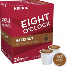 Eight O'Clock® Single-Serve Coffee K-Cup®, Hazelnut, Carton Of 24