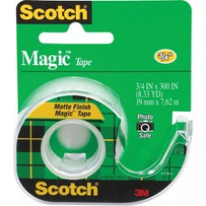 Scotch Magic Matte Finish Tape - 25 ft Length x 0.75