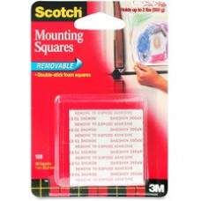 Scotch Double-stick Foam Mounting Squares - 1