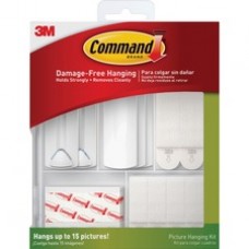 Command Picture Hanging Kit - White - 38 / Pack