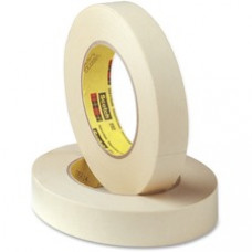 Scotch 232 High-performance Masking Tape - 1" Width x 60 yd Length - 3" Core - Rubber Backing - 1 Roll - Tan