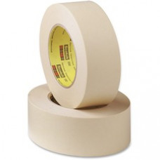 Scotch 232 High-performance Masking Tape - 2" Width x 60 yd Length - 3" Core - Rubber Backing - 1 Roll - Tan