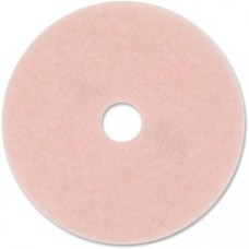 3M™ Eraser Burnish Pad 3600 - 5/Carton - Synthetic Fiber - Pink