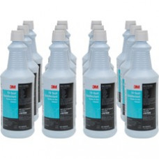 3M TB Quat Disinfectant Ready-To-Use Cleaner - Ready-To-Use Liquid - 32 fl oz (1 quart) - Spray Bottle - 12 / Carton - Clear