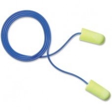 3M soft Yellow Neons Corded Earplugs - Comfortable, Disposable, Corded, Noise Reduction - Noise Protection - Polyurethane Earplug, Vinyl Cord - Yellow - 200 / Box