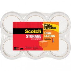 Scotch® Long Lasting Storage Packaging Tape- 6 pack - 1.88
