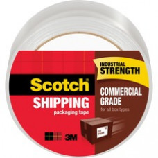 Scotch® Commercial Grade Shipping Packaging Tape, 1.88