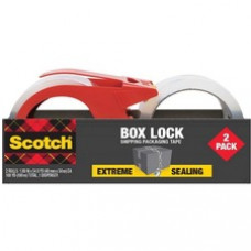 Scotch Box Lock Dispenser Packaging Tape - 55 yd Length x 1.88