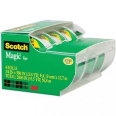 Scotch Nonyellowing Magic Tape Dispenser - 0.75