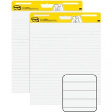 Post-it® Super Sticky Easel Pad - 30 Sheets - Ruled25