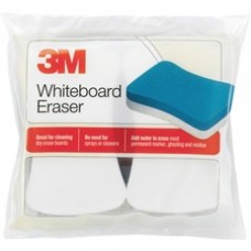 3M™ Whiteboard Eraser for Whiteboards, 2/Pack - Whiteboard Eraser - 3