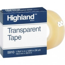 Highland Transparent Light-duty Tape - 0.75