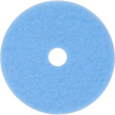 3M Sky Blue Hi-Performance Burnish Pad 3050 - 10/Carton - Round x 20