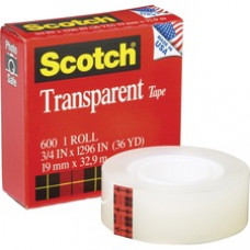 Scotch Glossy Transparent Tape - 0.75