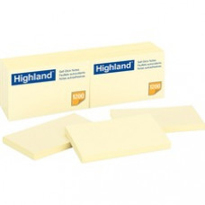 Highland Self-Sticking Note Pads - 1200 - 3