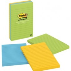 Post-it Notes, 4 in x 6 in, Jaipur Color Collection, Lined - 300 - 4