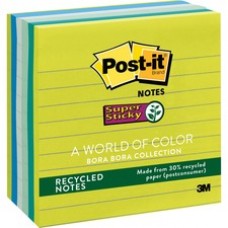 Post-it® Super Sticky 4x6 Bora Bora Lined Notes - 540 - 4