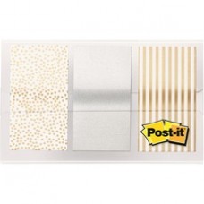 Post-it® Printed Flags - 60 x Assorted Metallic - 1