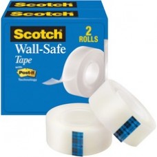 Scotch Scotch Wall-Safe Tape - 22.22 yd Length x 0.75