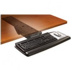 3M™ Easy Adjust Keyboard Tray with Standard Keyboard and Mouse Platform - 23
