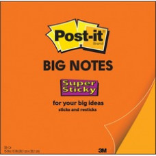 Post-it® Super Sticky Big Note - 30 x Orange - 11