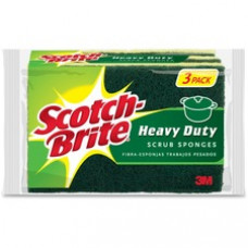 Scotch-Brite -Brite Heavy-Duty Scrub Sponges - 2.8