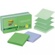 Post-it® Super Sticky Adhesive Note - 900 x Assorted - 3