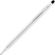 Cross Lustrous Chrome Ballpoint Pen - Refillable - Chrome - Chrome Metal Barrel - 1 Each