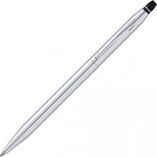 Cross Click Ballpoint Pen - Medium Pen Point - Refillable - Chrome Barrel - 1 Each