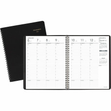 At-A-Glance Appointment Book Planner - Medium - Julian Dates - Weekly - 13 Month - January 2026 to January 2027 - 8:00 AM to 6:00 PM - Hourly - 1 Week Double Page Layout - 7" x 8 3/4" 