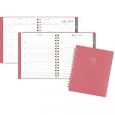 At-A-Glance Harmony Academic Planner - Medium Size - Academic - Monthly, Weekly - 13 Month - July 2022 - July 2023 - 1 Week, 1 Month Double Page Layout - 7