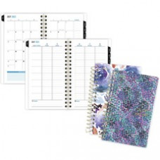 Five Star Artist Touch Planner - Pocket Size - Academic - Weekly, Monthly - 12 Month - July - June - 1 Week, 1 Month Double Page Layout - 6 1/4
