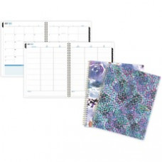 Five Star Artist Touch Planner - Large Size - Academic - Weekly, Monthly - 12 Month - July - June - 1 Week, 1 Month Double Page Layout - 11