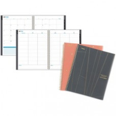 Five Star Style Planner - Large Size - Academic - Weekly, Monthly - 12 Month - July - June - 1 Week, 1 Month Double Page Layout - 11
