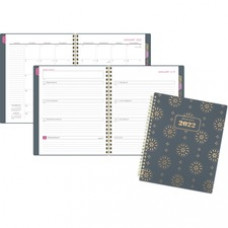 At-A-Glance Badge Medallion Planner - Julian Dates - Monthly, Weekly - 13 Month - January - January - 1 Week Double Page Layout - 7