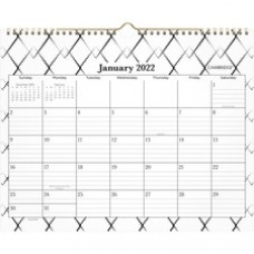 At-A-Glance Cambridge Makenzie Wall Calendar - Monthly - January - December - 1 Month Single Page Layout - 15