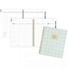 At-A-Glance Badge Geo Academic Planner - Large Size - Academic - Weekly, Monthly - 13 Month - July - July - 1 Week, 1 Month Double Page Layout - 11