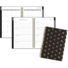 Cambridge Emerson Academic Planner - Small Size - Academic - Weekly, Monthly - 12 Month - July - June - 1 Week, 1 Month Double Page Layout - 8 1/2