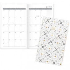 Cambridge Della Academic 2Year Planner - Pocket Size - Academic - Monthly - 24 Month - July - July - 1 Month Double Page Layout - 6