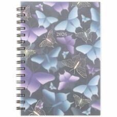 At-A-Glance Mariah Weekly Monthly Planner - Weekly, Monthly - 12 Month - January 2026 to December 2026 - 1 Week Double Page Layout - 5 1/2