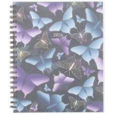 At-A-Glance Mariah Weekly Monthly Planner - Weekly, Monthly - 12 Month - January 2026 to December 2026 - 1 Week Double Page Layout - Letter - 8 1/2