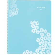 At-A-Glance Wild Washes Weekly/Monthly Planner - Julian Dates - Weekly, Monthly, Daily - 13 Month - January 2023 - January 2024 - 7:00 AM to 8:00 PM - Hourly - 1 Week, 1 Month Double Page Layout - Assorted - Tabbed, Reference Calendar, Notes Area - 1