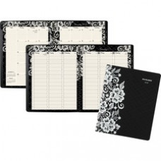 At-A-Glance Lacey Weekly/Monthly Planner - Professional - Julian Dates - Weekly, Monthly, Daily - 12 Month - January 2023 - January 2024 - 7:00 AM to 8:00 PM - Hourly - 1 Week, 1 Month Double Page Layout - 8 1/2
