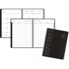 At-A-Glance Contempo Academic Weekly/Monthly Appointment Book - Large Size - Academic - Julian Dates - Weekly, Monthly - 12 Month - July 2022 - June 2023 - Half-hourly, 8:00 AM to 5:30 PM - Monday - Friday - 1 Week, 1 Month Double Page Layout - 11