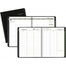 At-A-Glance Recycled Appointment Book - Julian Dates - Weekly - January 2023 - December 2023 - 7:00 AM to 8:45 PM - Quarter-hourly, 7:00 AM to 5:30 PM - Quarter-hourly - 1 Week Double Page Layout - 8 1/4