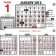 Desk Calendar Refills