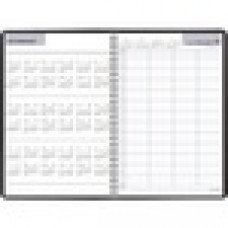 AT-A-GLANCE DayMinder Four-Person Group Appointment Book - Julian Dates - Daily - 1 Year - January 2023 - December 2023 - 7:00 AM to 7:45 PM - Quarter-hourly, 7:00 AM to 5:45 PM - Quarter-hourly - 1 Day Single Page Layout - 11