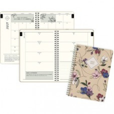 At-A-Glance Cambridge GreenPath Academic Planner - Small Size - Academic - Weekly, Monthly - 12 Month - July - June - 1 Week, 1 Month Double Page Layout - 8 1/2