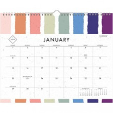 Cambridge GreenPath Wall Calendar - Medium Size - 12 Month - January 2023 - December 2023 - 1 Month Single Page Layout - 15